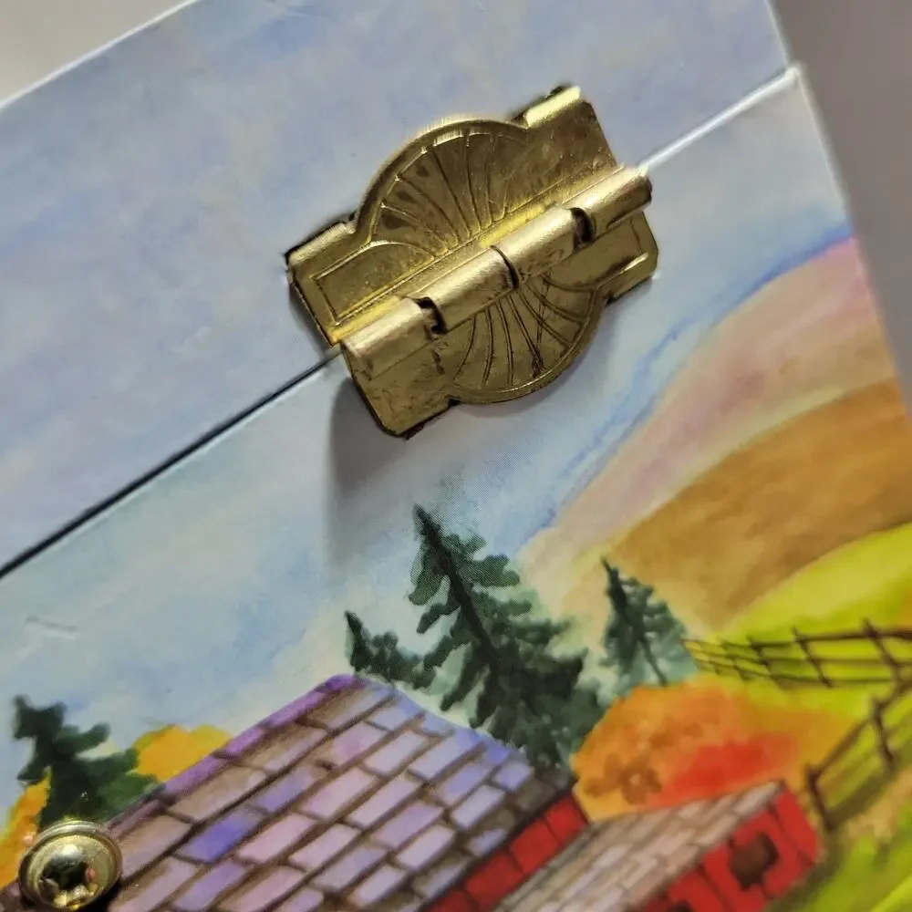Enchantmints Music Box Horse Ranch Trinkets Jewelry Treasure Kentucky Country